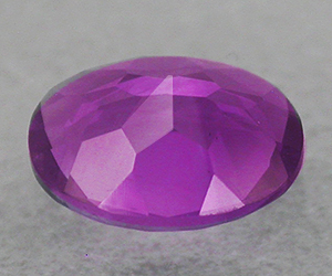 Ametist sten, oval formad, 2.06 ct vikt, naturlig ametist ädelsten - 2