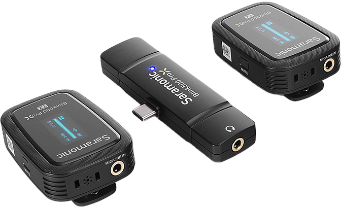 SARAMONIC Blink 500 ProX B6 (2,4GHz wireless w/ USB-C) - 3