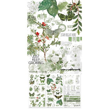 49 And Market - Rub-On Transfer Set - Color Swatch: Willow 