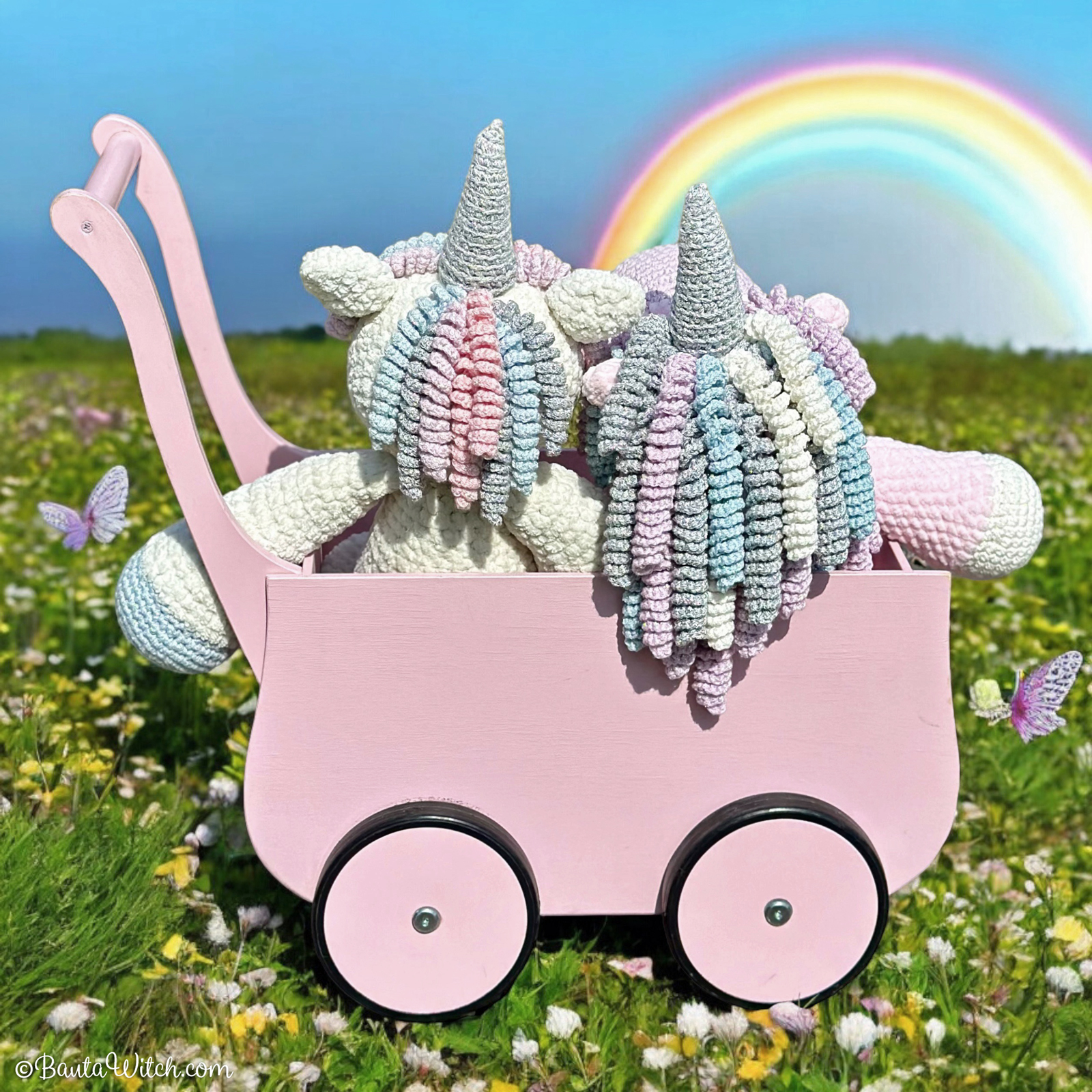 A unicorn love story - båda enhörningarna Pastelle & Glittra - 5