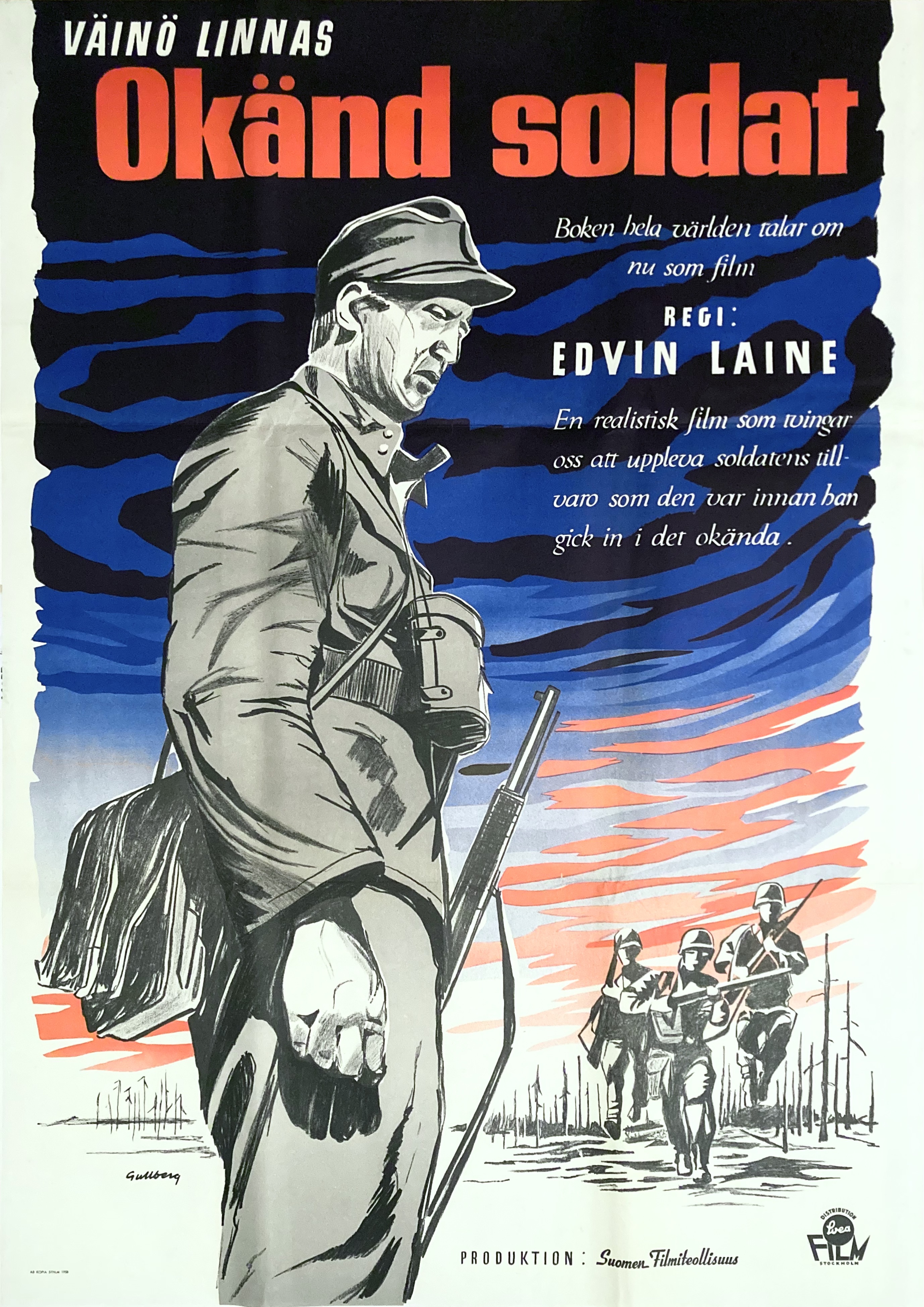 Väinö Linnas OKÄND SOLDAT (1955)