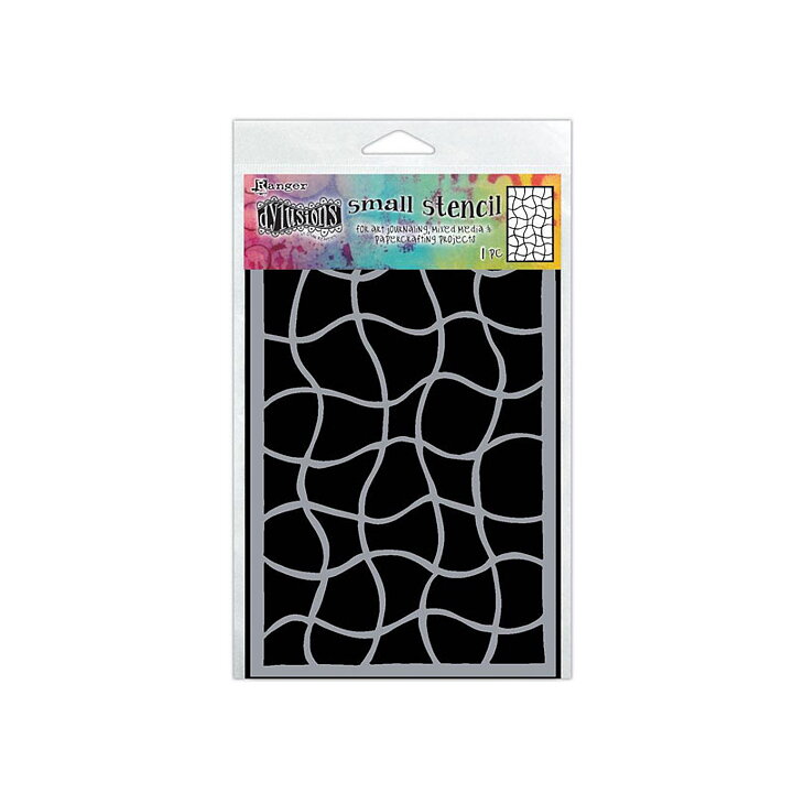Dyan Reaveley's Dylusions Stencil 5" x  8" - Street Map Small