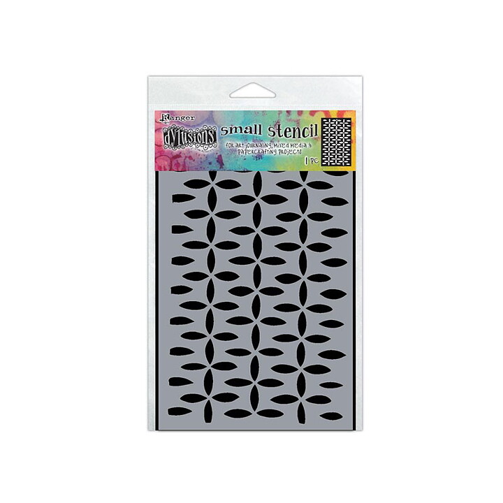 Dyan Reaveley's Dylusions Stencil 5" x  8" - Retro Grid Small