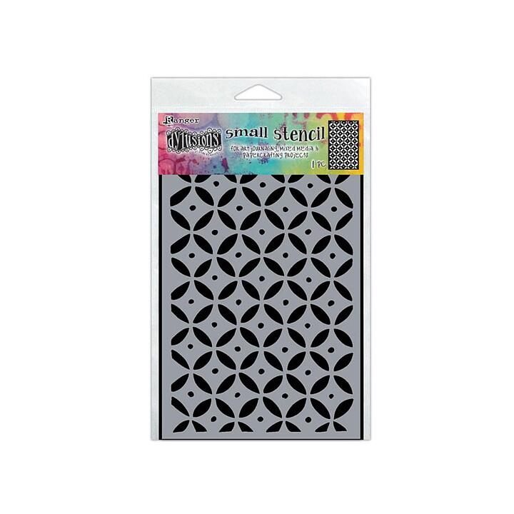 Dyan Reaveley's Dylusions Stencil 5" x  8" - Dot Grid Small