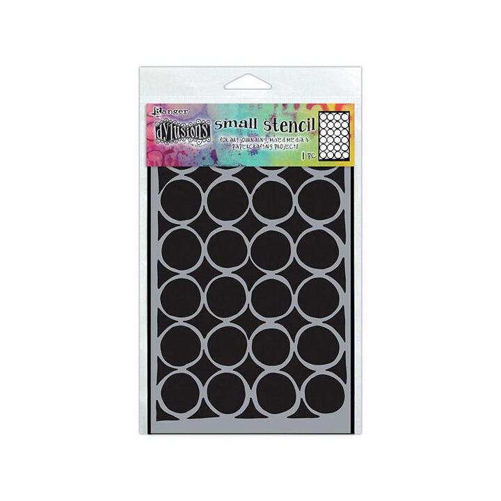 Dyan Reaveley's Dylusions Stencil 5" x  8" - Martha's Most Massive Mat Small