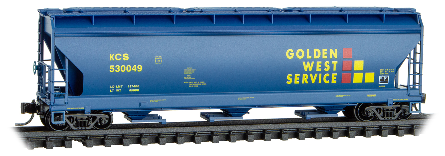 Hopper 3-bay covered KCS #530049