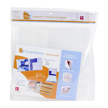 Totally Tiffany Storage ScrapMaster Scrap Paper Organizer 12" x 12"