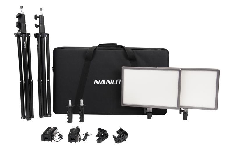 NANLITE LumiPad 25 LED 2 Light kit with stand and bag - 3