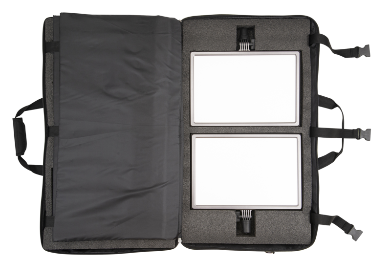 NANLITE LumiPad 25 LED 2 Light kit with stand and bag - 4