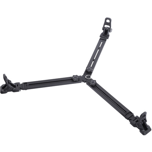 Miliboo MTT605B Carbon Fiber Video Tripod Kit with Ground Spreader - 4