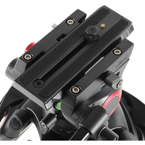 Miliboo MTT605B Carbon Fiber Video Tripod Kit with Ground Spreader - 5