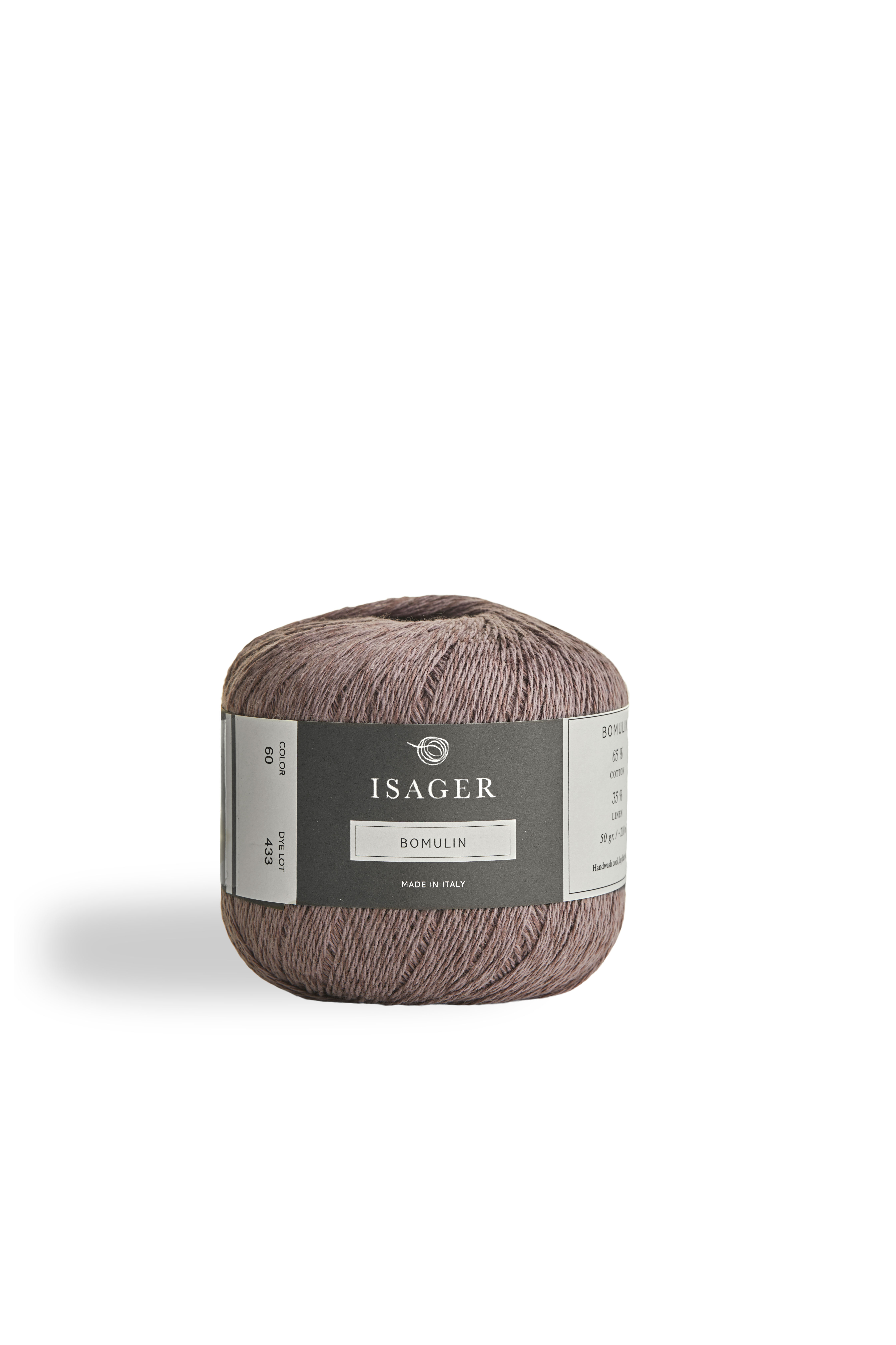 Bomulin | Isager, 60 Ljusbrun