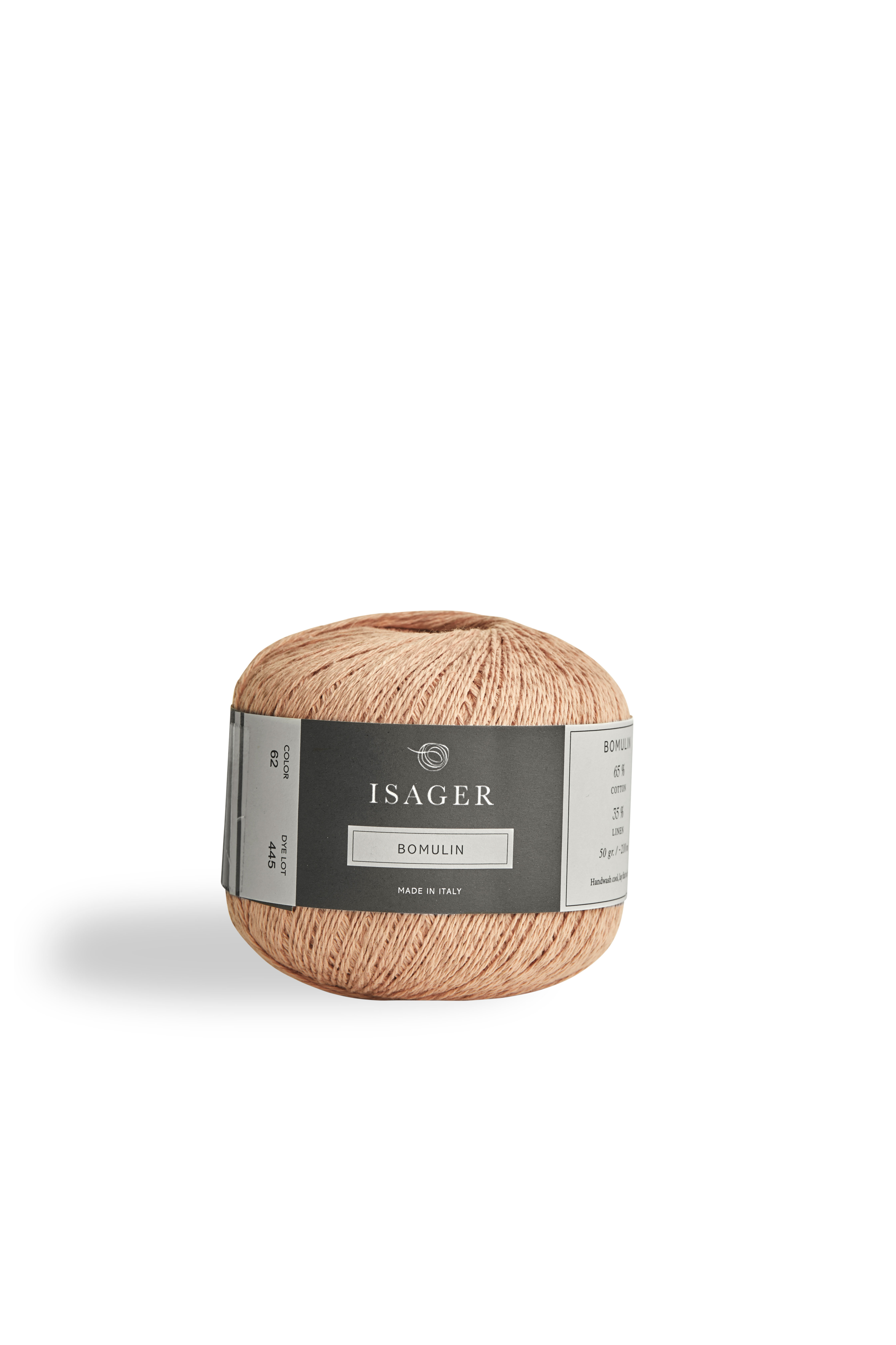 Bomulin | Isager, 62 Peach