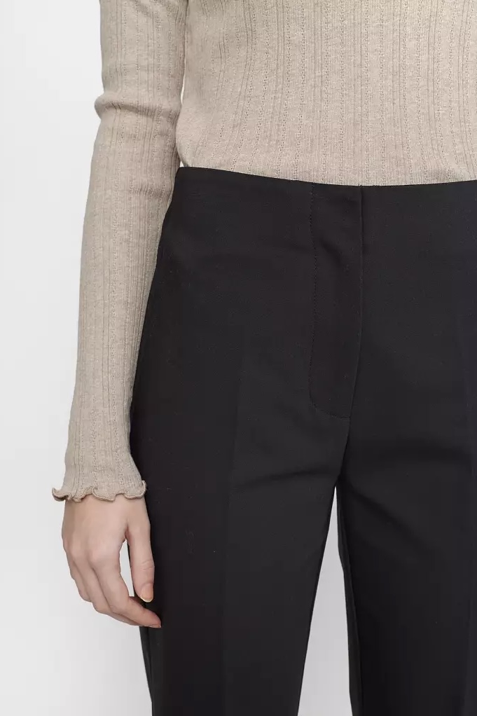 Soft Rebels -  Hibiscus Pant Black - 3
