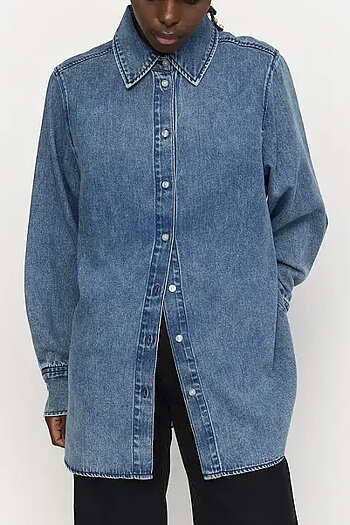 Soft Rebels - Keira Shirt Dark Blue Denim