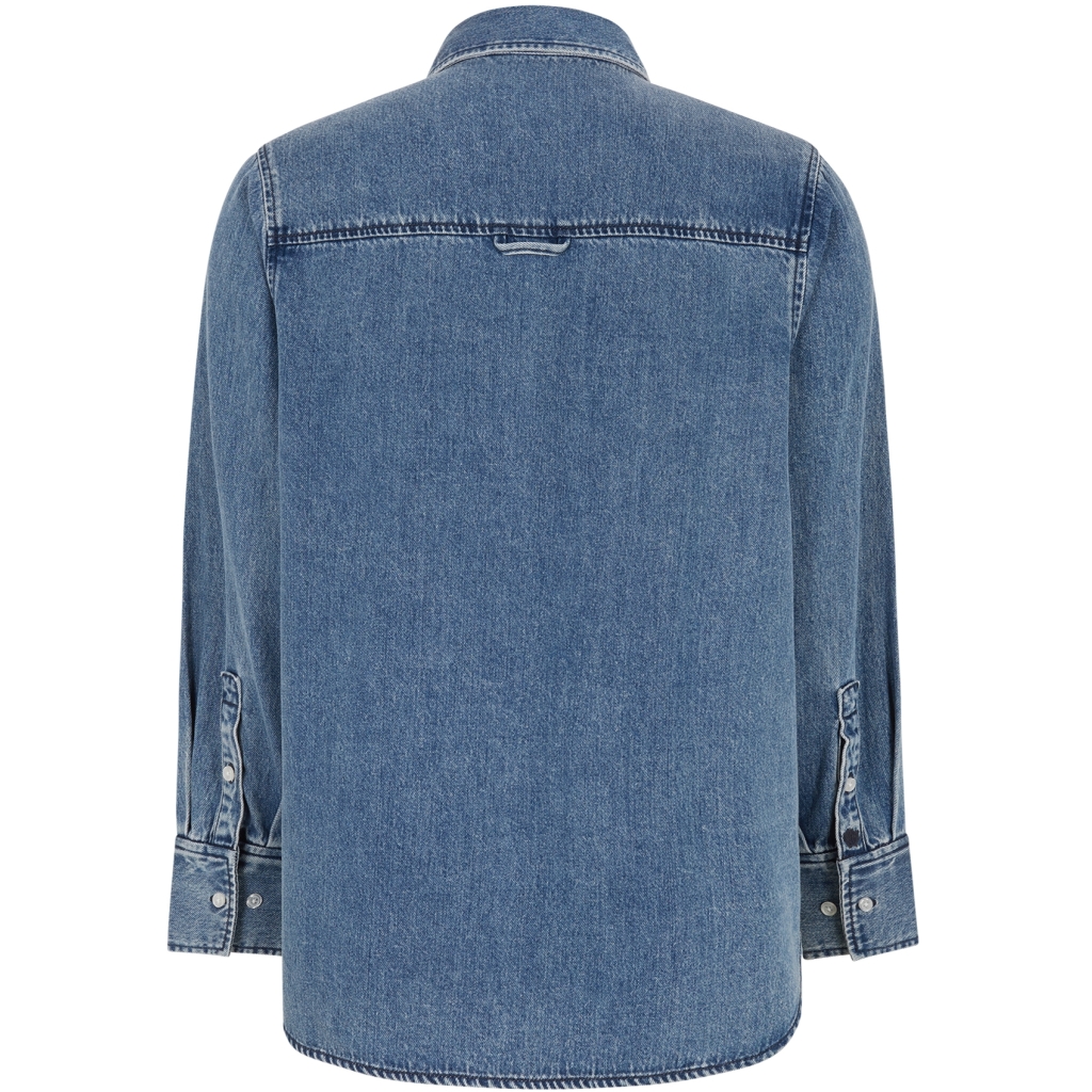 Soft Rebels - Keira Shirt Dark Blue Denim - 5