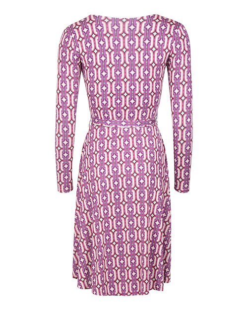 Klänning Marguerite purple/fuchsia chain - 7