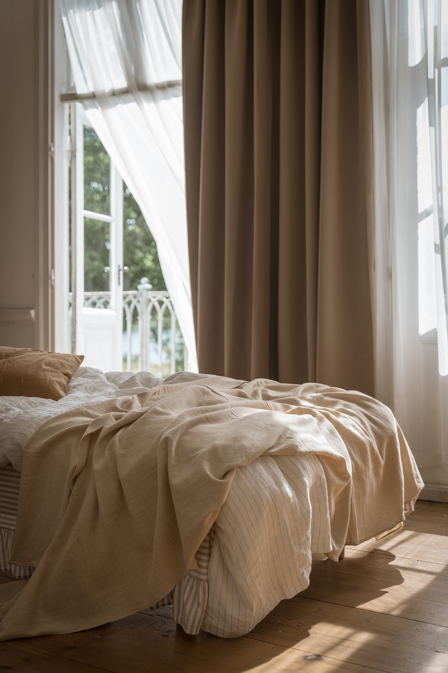 Mörkläggande Hotellgardin Valnöt - 3