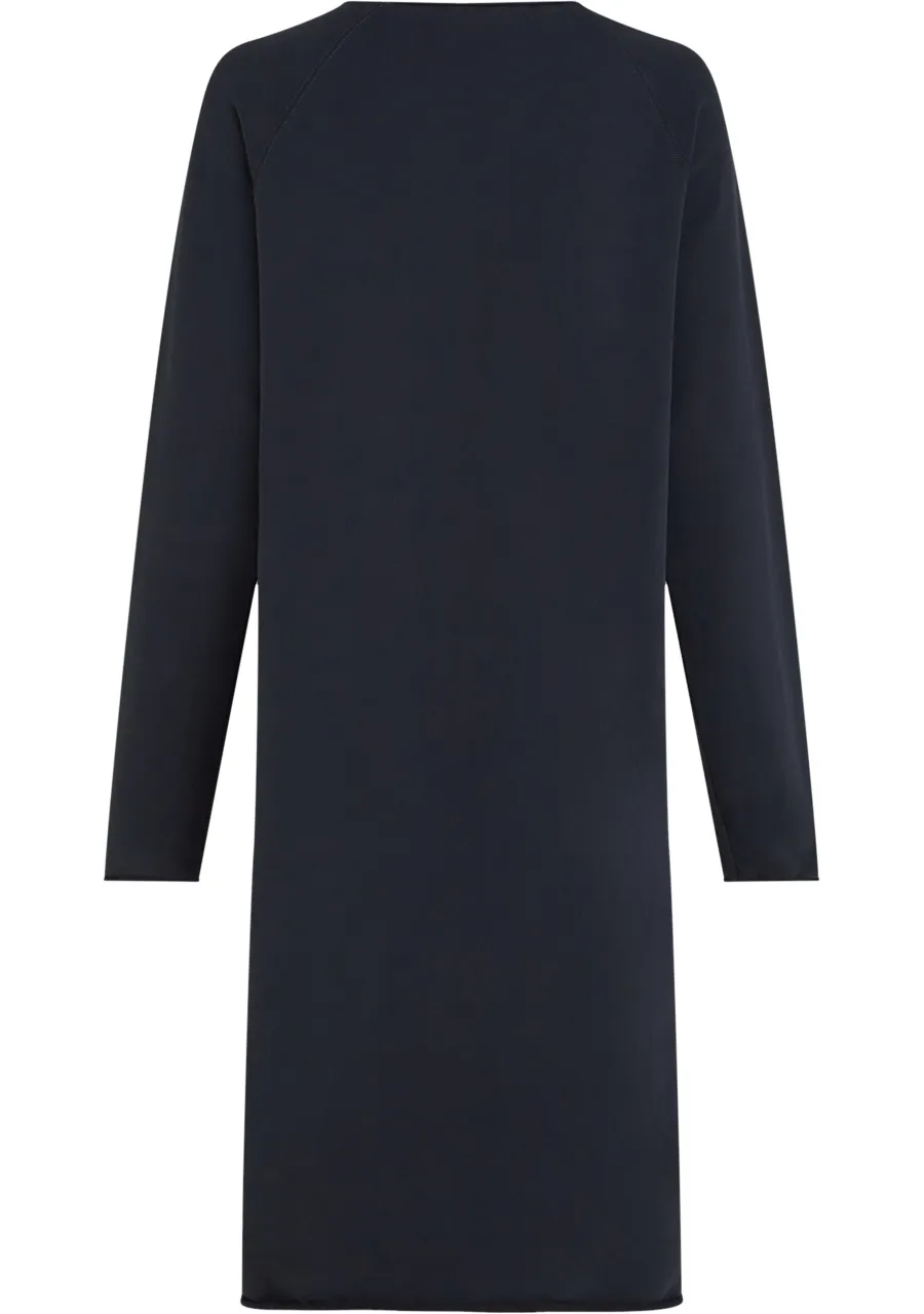 Penn & Ink NY - Sweater Dress Blackish  - 2