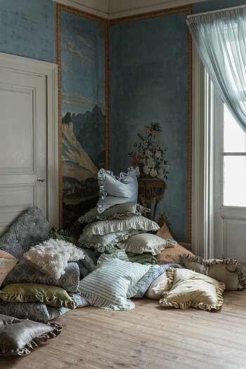 Kudde Ruffle Chrystal
