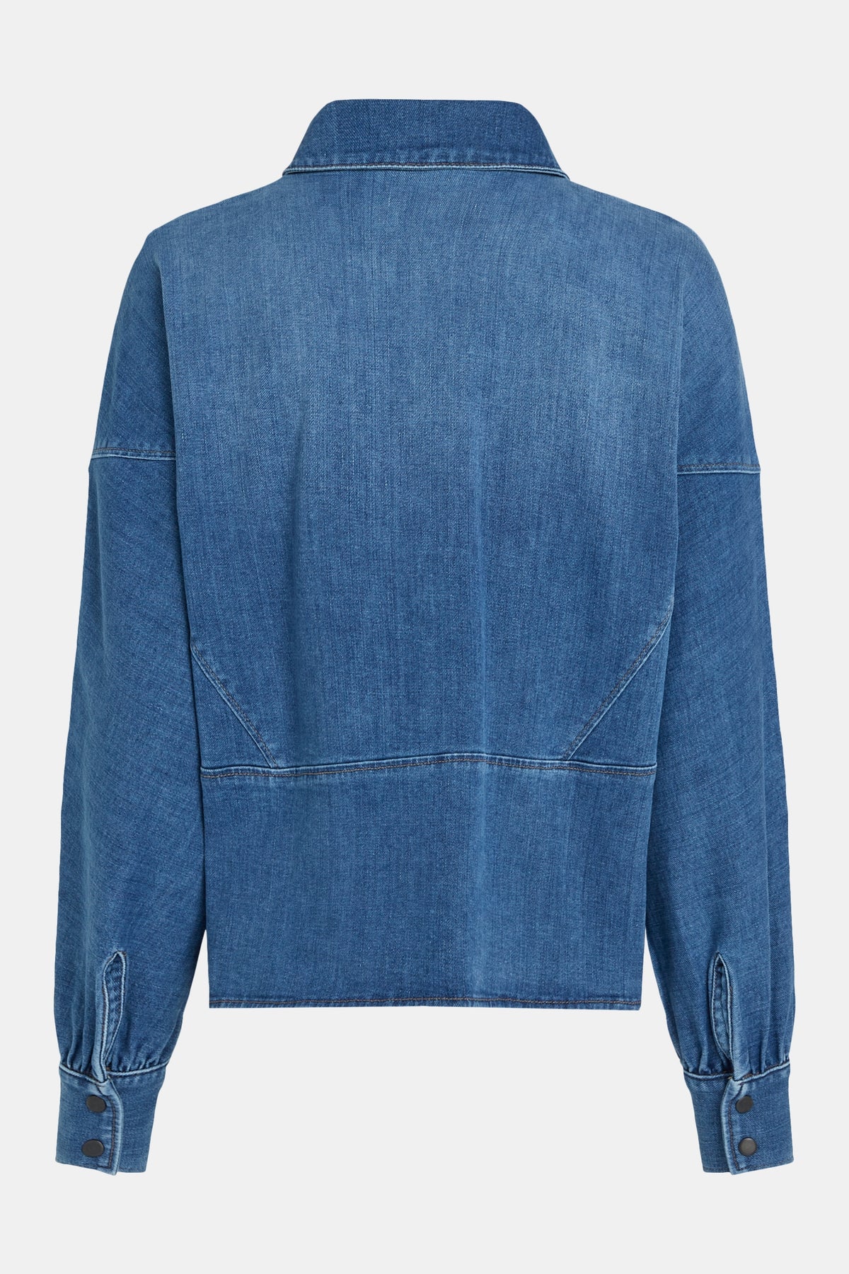 Penn & Ink NY - Denim Blouse Blue - 6