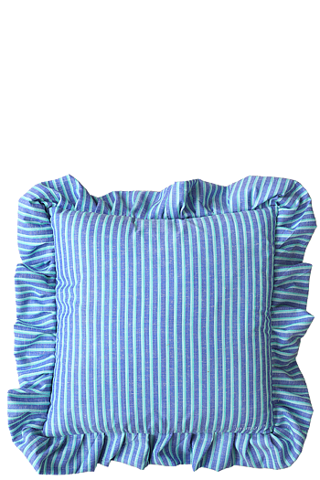Volangkudde Shirt Blå/Grön