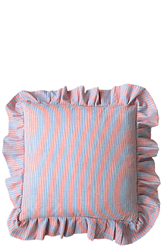 Volangkudde Shirt Rosa/Blå