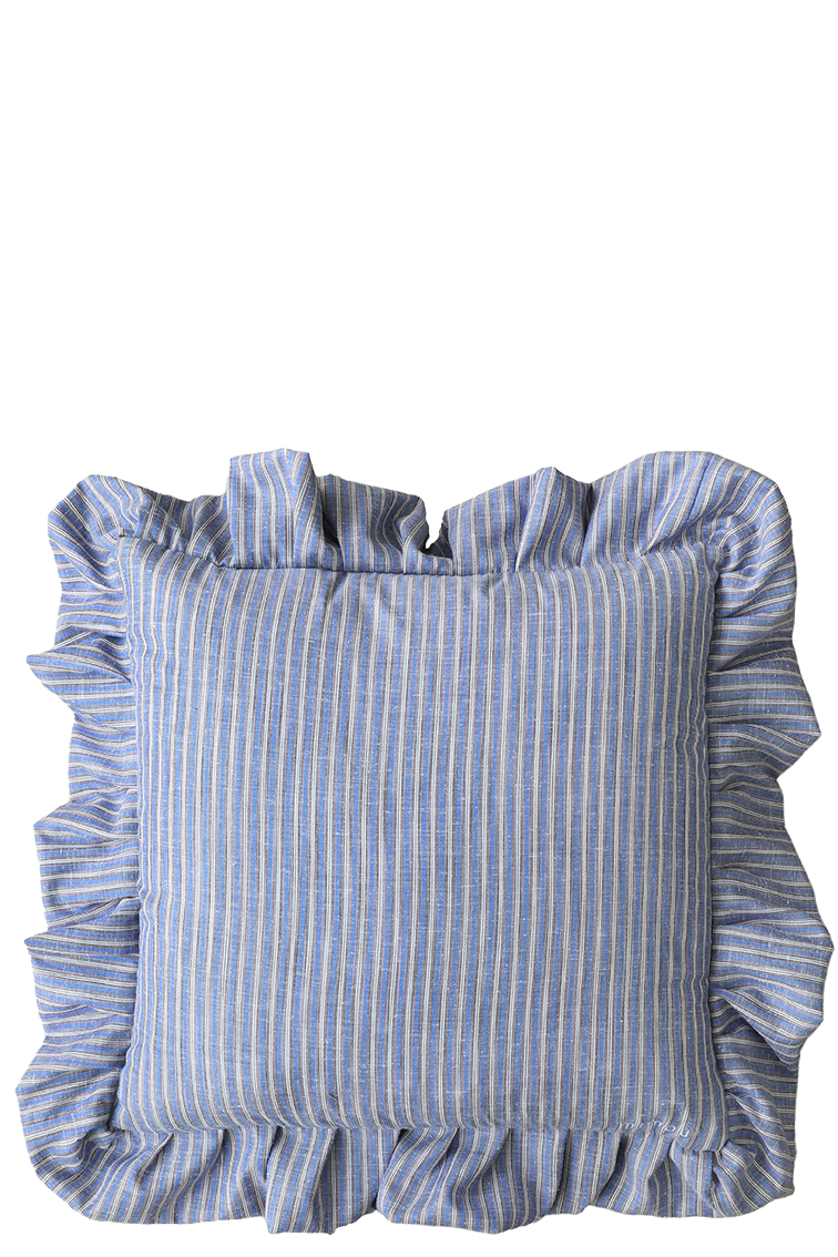 Volangkudde Shirt Blå/Brun