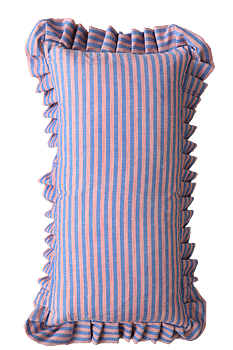 Volangkudde Shirt Stor Blå/Sorbet