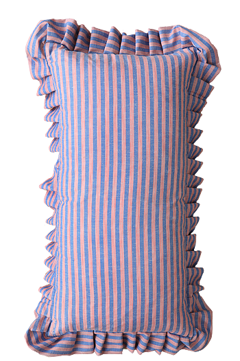Volangkudde Shirt Stor Blå/Sorbet