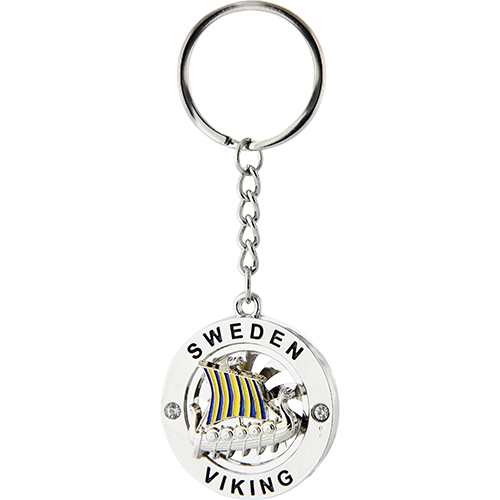 Nyckelring Vikingaskepp