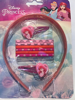 Hasbro Disney Princess  Hårset med Diadem, Rosa