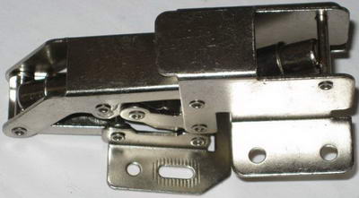 Hinge upper cabinet