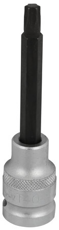 Torx-bitshylsa 1/2 100mm T40