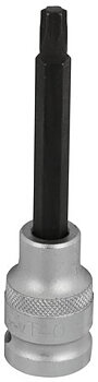 Torx-bitshylsa 1/2 100mm T40