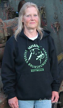 Hoddie Rottweilerklubben med motto