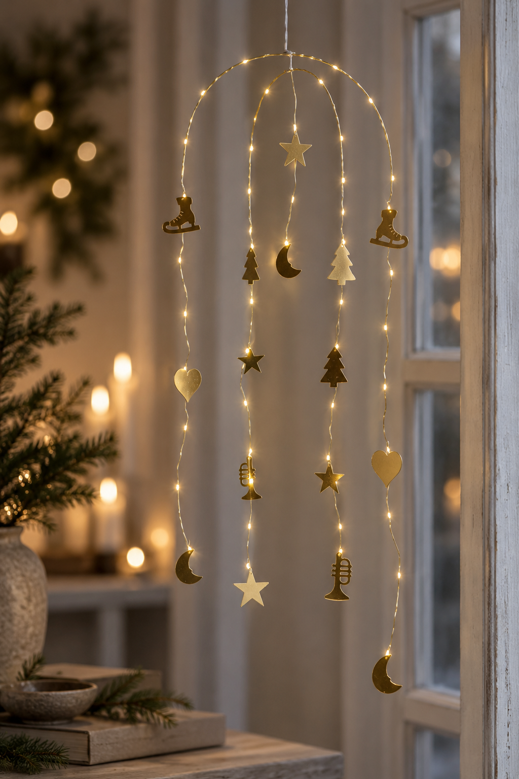 Mobil - Ornament - Belysning - 32x90x27 cm