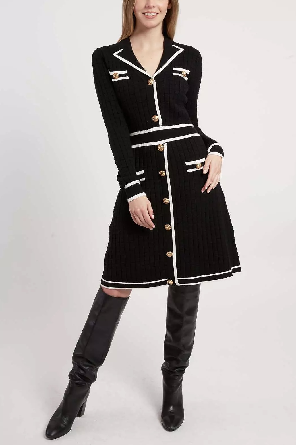 Derhy  - Jade Dress Black