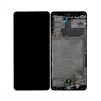 Samsung Galaxy A42 5G Skärm med LCD Display svart - Original
