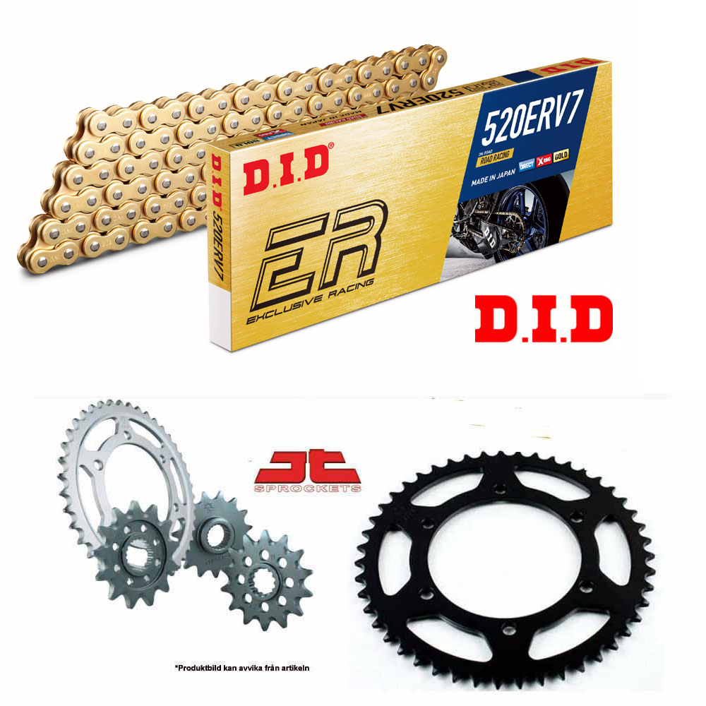 Drivpaket GSX-R750-520 aluminium