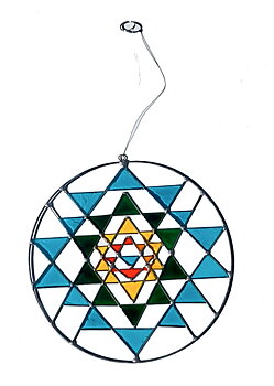 Solfångare  - Sri Yantra