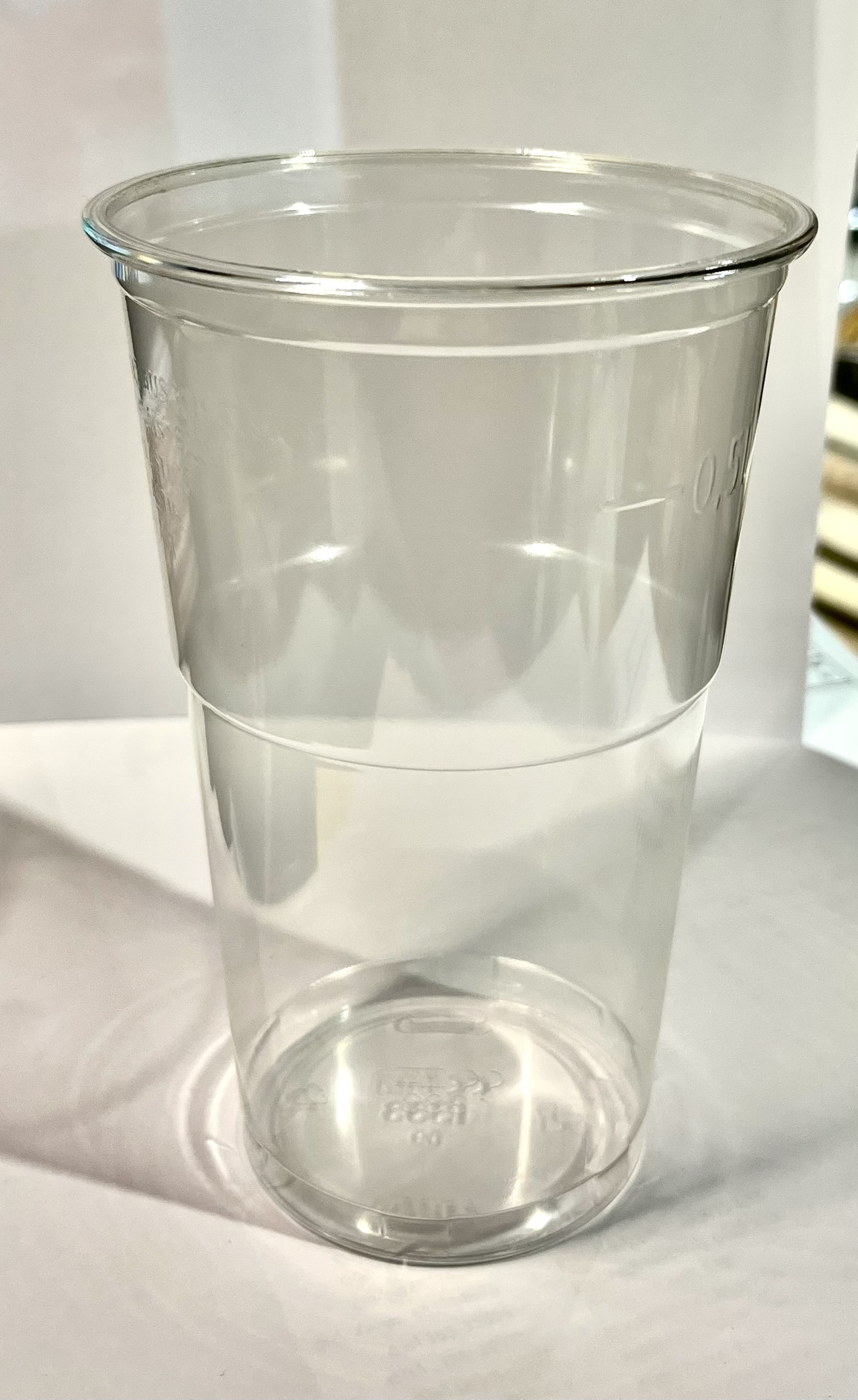 Hållbar Plastglas 50st 500ml