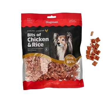 kyckling & risbitar 250g