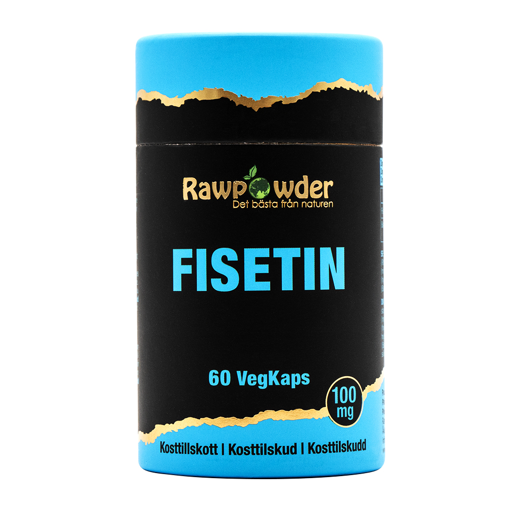 Fisetin 100mg 60 kapslar - Rawpowder