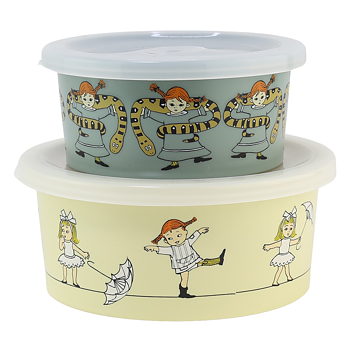 Rätt Start Snackbox 2-pack - Pippi Långstrump