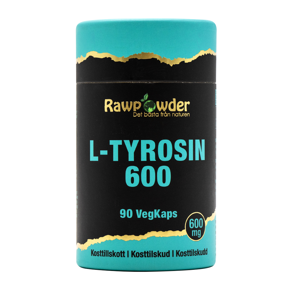 L-Tyrosin 600mg 90kaps - Rawpowder