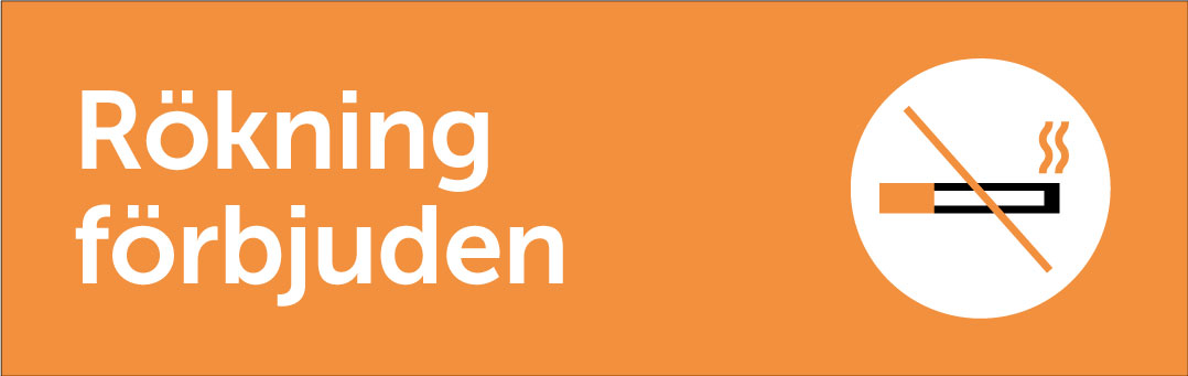 Rökning förbjuden