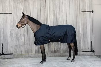 Kentucky Turnout Rug All Weather Waterproof Classic 150G  NAVY 145cm