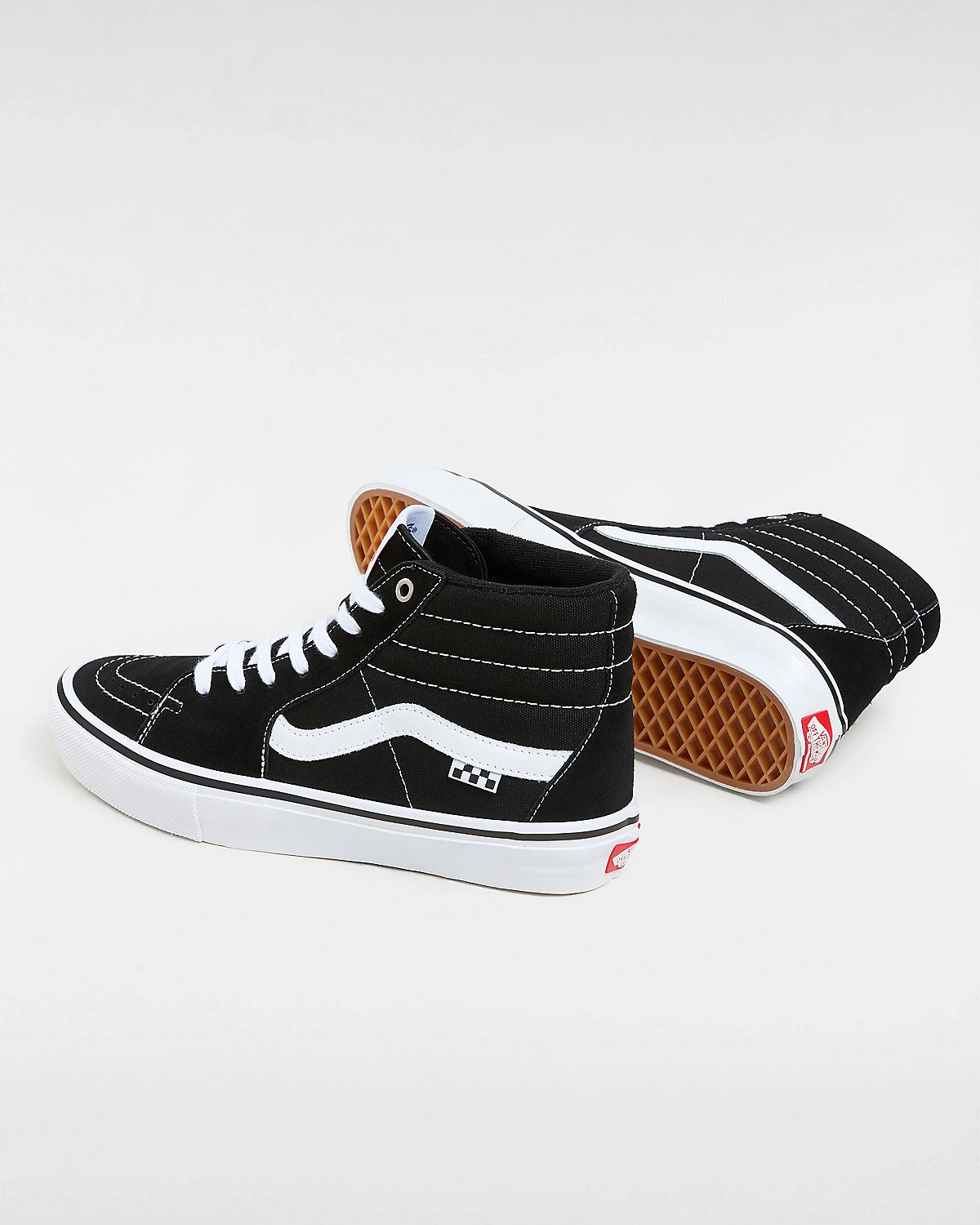 Vans Skate SK8-HI Black/White Skatesko - 3