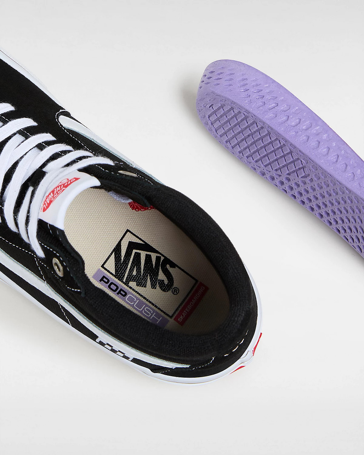Vans Skate SK8-HI Black/White Skatesko - 6